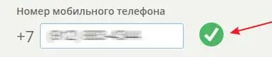 Корректный ввод номера телефона